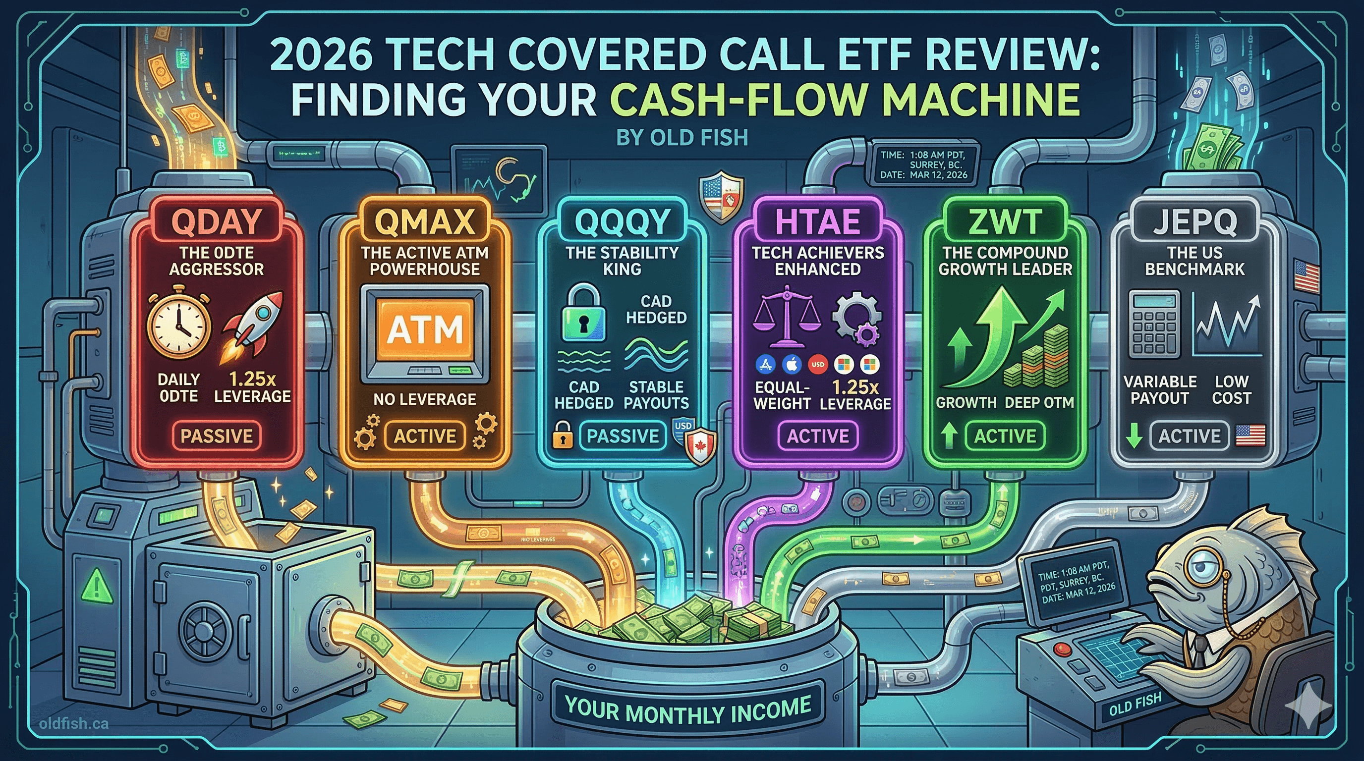 2026 Tech Covered Call ETFs: What to buy?